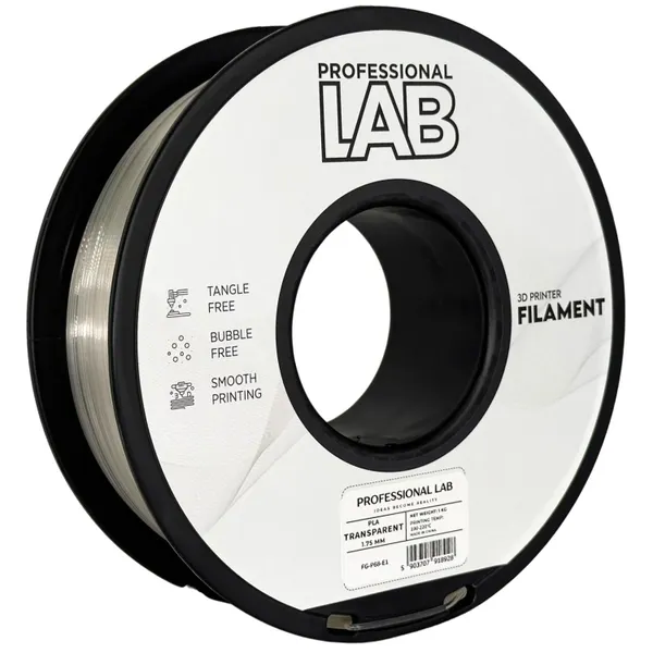 Obrázek Prof. Lab PLA Basic Transparent (průhledná) 1 kg