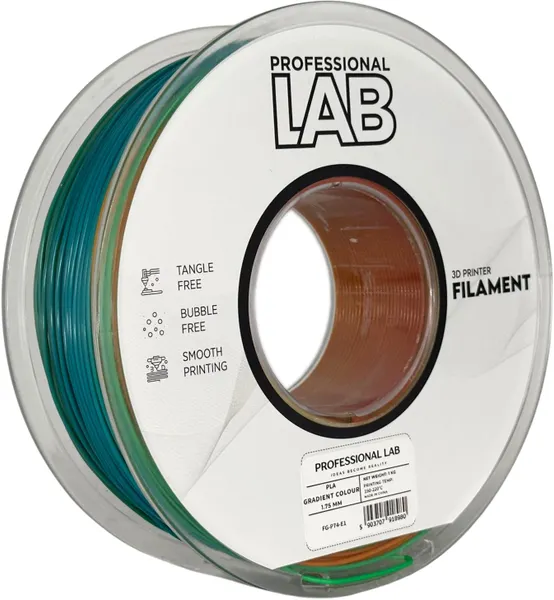 Obrázek Prof. Lab PLA Gradient Color (duha) 1 kg