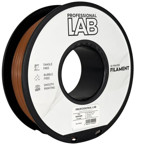Obrázek Prof. Lab PLA Basic Brown (hnědá) 1 kg