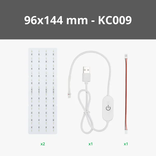 Obrázek Lithophane LED Backlight Board Kit 2ks KC009