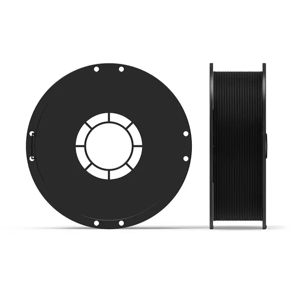 Obrázek BIQU Morphlex Černá / Black – TPU Filament pro Boty a Gripy s Variabilní Tvrdostí, 1.75mm, 1kg