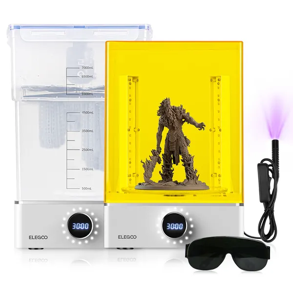 Obrázek ELEGOO Mercury XS – mycí a vytvrzovací stanice (Wash &amp; Cure Bundle)