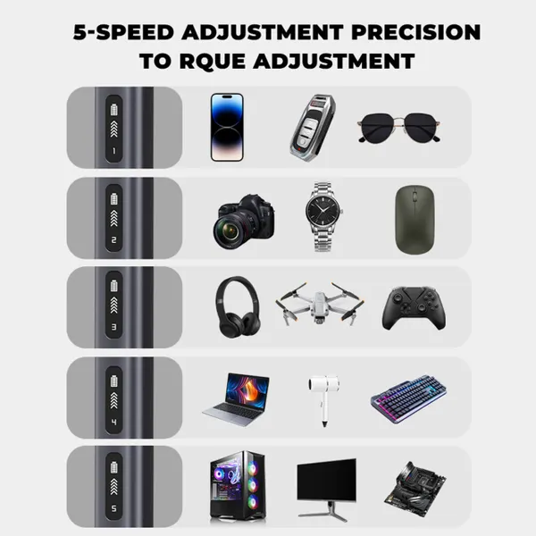 Obrázek Dobíjecí elektrický šroubovák 78 v 1 pro elektroniku